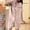 Rose Gold, variant on FRSASU Button Down Pajamas Women 2PCS Short Sleeve Notch Collar Pj Set Satin Sleepwear Open Front Pajama Sets White