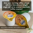 thumbnail image 6 of International Delight Hazelnut, French Vanilla, Caramel Macchiato + Land O Lakes Mini Moo's Half and Half Coffee Creamers + Wooden Stirrers l Pack of 60, 6 of 8