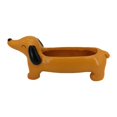 thumbnail image 3 of Maceta Dachshund Maceta de Resina Maceta para Plantas Ornamentales Figura Animal Coleccionable Escultura Decorativa Adecuada para Escritorio Casa Ofic, 3 of 9