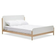Modern Platform Bed by Drew Barrymore Flower Kids - NSS - Full - Cloud White - Box A