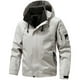 thumbnail image 2 of Ceisia Waterproof Windproof Men's Loose Fit Hooded Multi-Pocket Outdoor Jacket Gift, 2 of 6