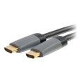 thumbnail image 1 of C2G 1m (3ft) HDMI Cable with Ethernet - High Speed CL2 In-Wall Rated - M/M - HDMI cable with Ethernet - HDMI male to HDMI male - 3.3 ft - shielded - black, 1 of 4