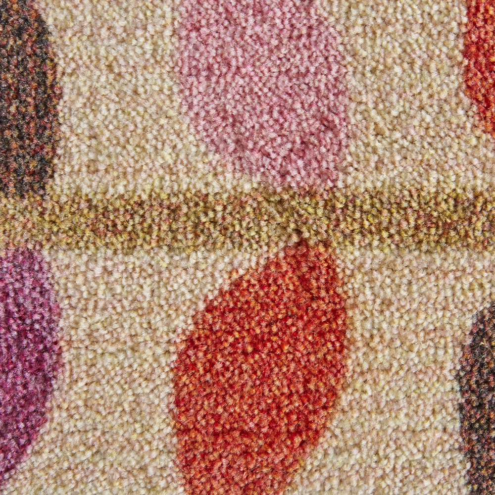 Mohawk Home Prismatic Vine Multi Transitional Floral Kids Precision Printed Area Rug, 8'x10', Pink