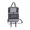 thumbnail image 1 of Bolsa de almacenamiento colgante para organizar asientos de coche, ajustable, plegable, multiusos, interior Gris, 1 of 9