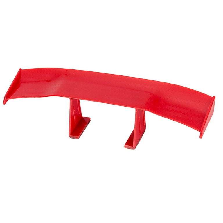1X Red Universal Mini Spoiler Car Tail Decoration Spoiler Wing