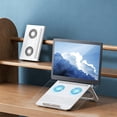 thumbnail image 1 of Rewenti Laptop Stand Tablet Desktop Lifting and Height Increasing Stand Portable Folding Fan Lifting and System, 1 of 6