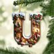thumbnail image 4 of Decoración del hogar, 26 letras, decoración para árbol de Navidad, colgante, adornos para árbol de Navidad, adornos navideños personalizados de bricolaje, decoración navideña, decoración colgante para, 4 of 7