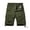 Army Green, variant on cllios Mens Cargo Shorts Classic Low Waist Zipper Button Casual Shorts Cotton Ripstop Hiking Shorts Outdoor Lightweight Work Shorts with Multi Pockets