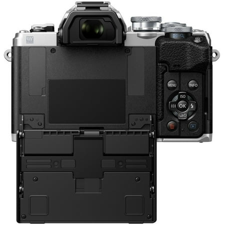 Olympus - OM-D E-M10 Mark IV 4K Video Mirrorless Camera (Body Only) - Silver