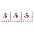 thumbnail image 2 of Inteprter 10 Uds cajas de dulces de Navidad artesanía caja de galletas adornos contenedores de alimentos multifuncionales suministros de Type1 NO1, 2 of 6