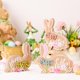 thumbnail image 5 of Letras de Pascua, manualidades de conejito, adornos de mesa, decoración de conejo para mesa, 5 of 5