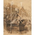 thumbnail image 3 of J. J. Grandville 20x24 Black Modern Framed Museum Art Print Titled - The Relics (C. 1835), 3 of 5