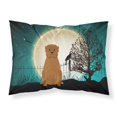 thumbnail image 1 of Caroline's Treasures Halloween Scary Dogue de Bourdeaux Funda de almohada estándar de tela BB2263 FUNDA DE ALMOHADA, multicolor Caroline's Treasures BB2263PILLOWCASE, 1 of 1