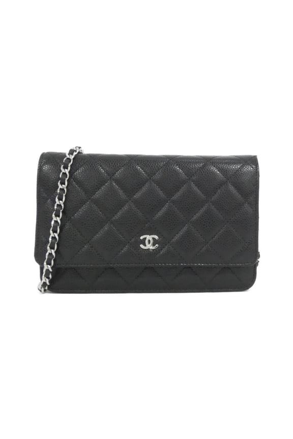 Pre-Owned Chanel Timeless Classic Line AP0250 Chain Wallet