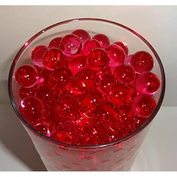 Current Red pink mix Water Beads - Vase Fillers for Use with LED wedding party Water Submersible Lights , Tea Lights & Floating Candles