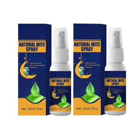 2pcs Pubic Lice Antibacterial Spray Anti Scabies Treatment Cream For Kids Eliminate Lice Eggs Scabies Mites