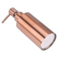 thumbnail image 3 of Stainless Steel Soap Dispenser Kitchen Bathroom Countertop Hand Pump Liquid Copper Soap Dispenser Lotion Bottle Rose Gold[250ml], 3 of 9