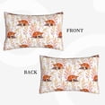 thumbnail image 2 of Susaid Cute Sleepy Fox Print Pillowcases Multiple Size, Pillow Cover Super Soft Envelope Closure Standard Pillow Case-14"x20", 2 of 6