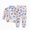 boy outfits-Blue, variant on TOWED22 Toddler Boy Fall Outfits 2Pcs Long Sleeve Graphic Round Neck Pullover Top Thick Jogger Pants Soft Clothes Set(Dark Blue,3-4 Y)