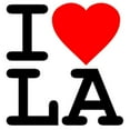 thumbnail image 2 of CafePress - I Love LA Infant Bodysuit - Baby Light Bodysuit, Size Newborn - 24 Months, 2 of 4
