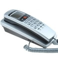 thumbnail image 3 of Para Sistema Fsk/Dtmf Identificador De Llamadas Teléfono Fijo Montado En La Pared Extensión Doméstica Pequeña Identificador De Llamadas Teléfono Fijo De Pared Para Poner En El Escritorio Del Hotel seitruly EL013877-00, 3 of 5