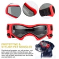 thumbnail image 6 of Spencer Dog Goggles UV Protection Glasses for Small to Medium Breed Dog, Pet Dog Sunglasses Windproof Dustproof Snowproof Upgraded Puppy Glasses Adjustable Eyewear, 6 of 9