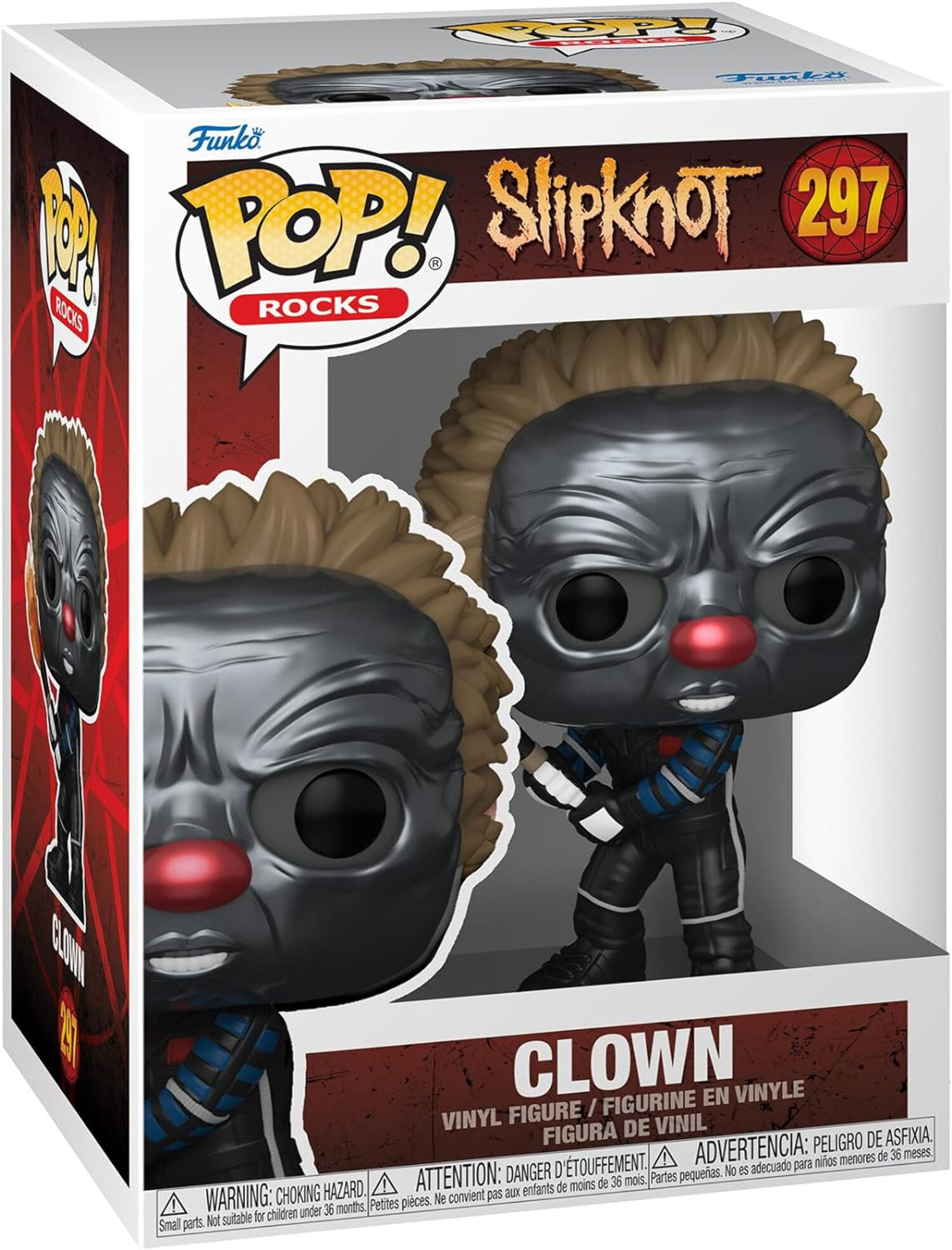 POP Rocks: Slipknot - Clown (Michael Shawn Crahan) Funko Vinyl Figure