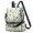 Dinosaur and Floral Light Green Pattern, variant on Dinosaur and Floral Off White Pattern Fashion Backpack, Convertible Shoulder Bag with Side Bottle Pockets & Convertible Strap, Multi Pockets Gifts for Work Travel Shopping