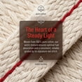 thumbnail image 3 of Wuxiuli Flat Cotton Oil Lamp Wick Roll 3/4 Inch Wide 33 Feet Long Red Stitch, 3 of 5