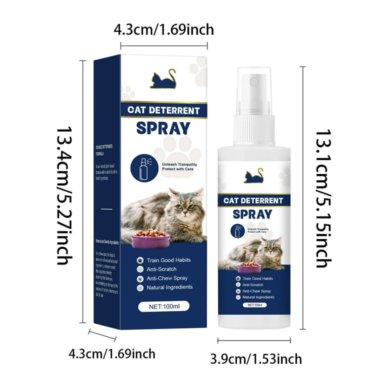 Ftwujt Anti Cat & Dog Urine Spray - 100 Ml - No More Marking Spray For Dogs & Cats - Non-Staining Potty Training Spray For Dogs & Cats - Effective Don'T Pee Here Spray For Dogs,Cat Repellent Spray