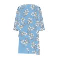 thumbnail image 5 of RKSTN Robes pour Femmes Robe de Soirée Industrie Lourde Dentelle Brodée Motif Sequins Robe Manches Sept Col Rond Robe Ample, 5 of 5
