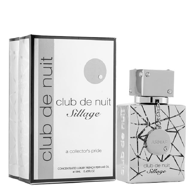 Aceite de Perfume Armaf Men's Club de Nuit Sillage 0.6 oz Fragancias