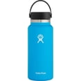 thumbnail image 1 of Hydro Flask Stainless Steel Wide Slip Bottle With Straw Cap, 40 Oz, Medium, 1 of 4