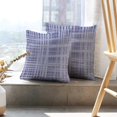 thumbnail image 6 of LALILO Throw Pillow Covers Beige Purple Zigzags And Waves Art Cushion Cover 18" x 18", 1140 Pack, 6 of 6