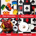 thumbnail image 4 of Mantel temático Tatuo Poker Casino para fiesta, 54 x 108 pulgadas, 2, 4 of 5