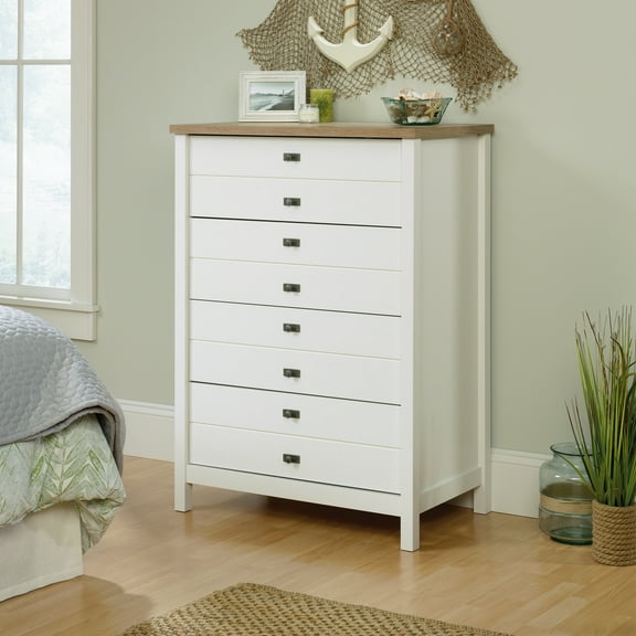 Sauder Cottage Road 4-Drawer Chest, Multiple Finishes