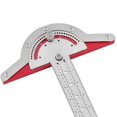 thumbnail image 1 of Adjustable Angle Carpentry Ruler Goniometer for Measuring Gauge Stainless Steel Angle(20"), 1 of 5