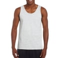 thumbnail image 1 of Gildan Ultra Cotton Tank Ash, 1 of 2