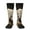 2 Black-2, variant on Enchanted Deer In Cave Print Compression Socks for Both Men And Women for Running, Travel, Flight, Nurse