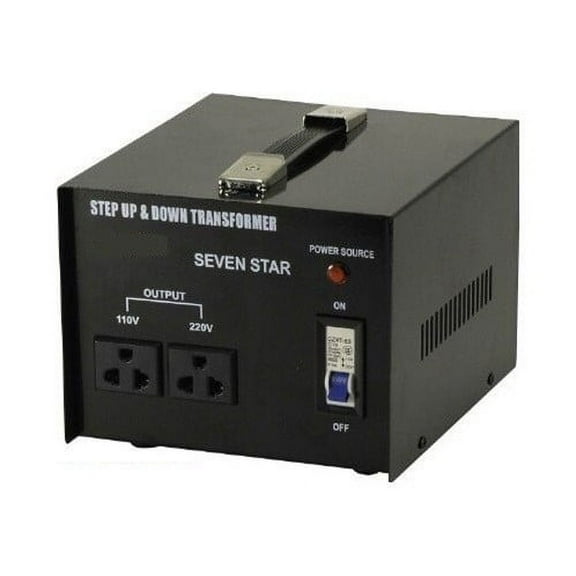 Seven Star Transformer 1000w 110v/220v Step Up & Down ST-1000