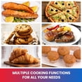 thumbnail image 4 of Total Chef Toaster Oven - Countertop Oven for Toast, Bake, Broil, Pizza, Compact Size For Small Kitchen Appliance with Timer, Fou, 4 of 8