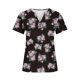 thumbnail image 5 of ICHUANYI Clearance Women Fashion Casual Printing Shirts Short Sleeve Loose Tee Tops Tunic Blouse(Black, M) ICHUANYI WER2023081501386, 5 of 5