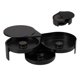 thumbnail image 4 of Caja De Condimentos Para Barra, Bordeador De Vidrio Para Barra, Apertura De Rotación Portátil De 3 Niveles Para Taza De Cóctel, 4 of 8