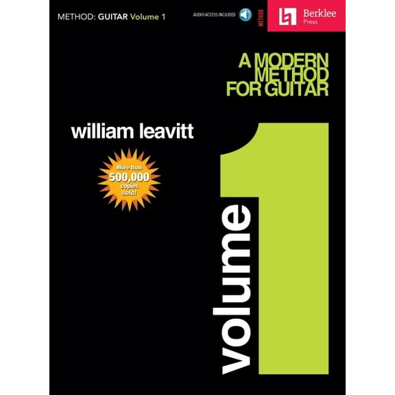 Modern Method for Guitar A Modern Method for Guitar - Volume 1 Book/Online Audio, Book 1, (Paperback)