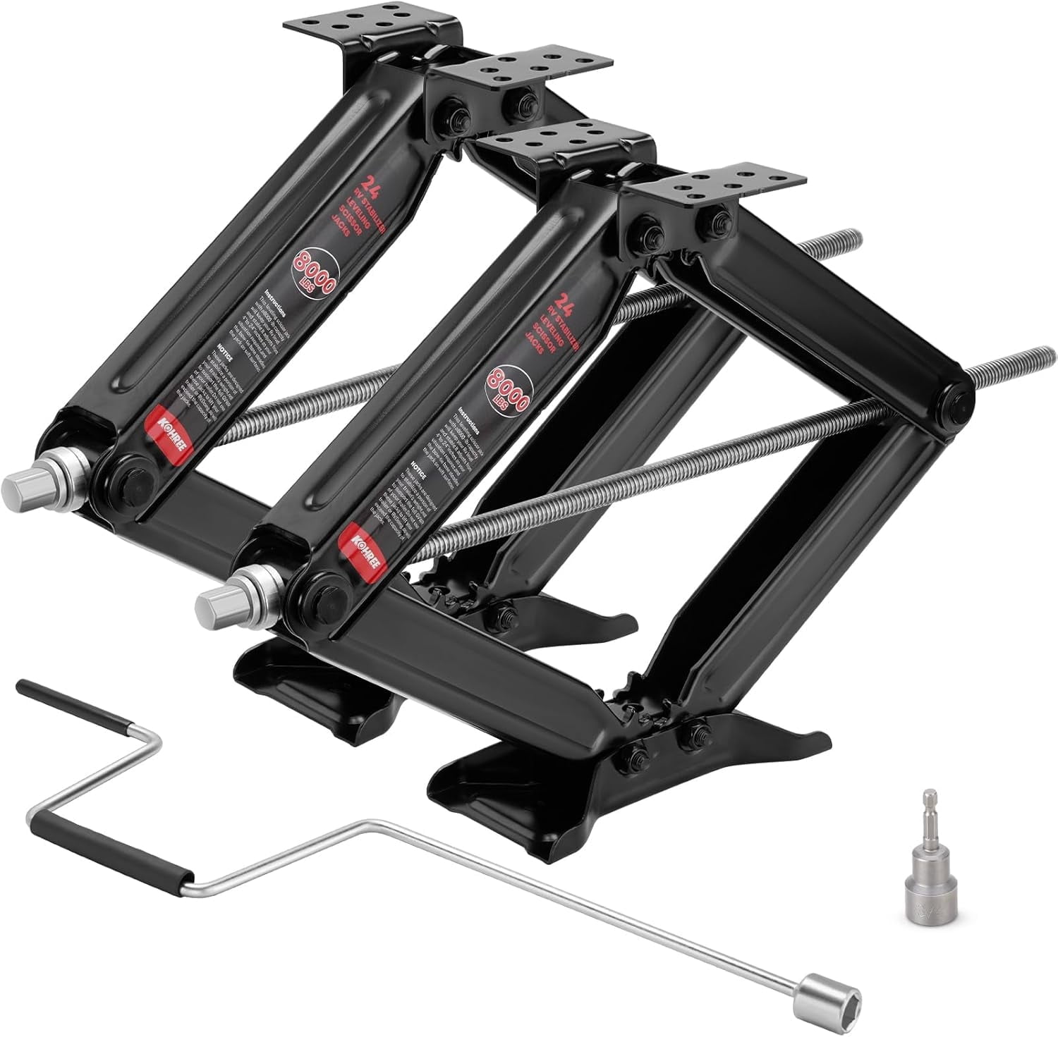 Kohree, RV Stabilizer Jack, 8000lbs, 24