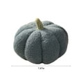 thumbnail image 3 of Plush Pumpkin Decorative Pillow - Fall Harvest Accent Cushion Seasonal Sofa Bedding Halloween Thanksgiving Home Decor(Blue), 3 of 8