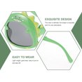thumbnail image 2 of Gafas de sol para niños, gafas de dinosaurio, gafas creativas, gafas de fiesta de verano, 2 of 8