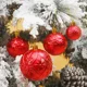 thumbnail image 5 of 50 piezas/juego de bolas navideñas colgantes con purpurina mate de 4/6/8 cm para decoración de árbol de Navidad, suministros para fiestas en el hogar, 5 of 5