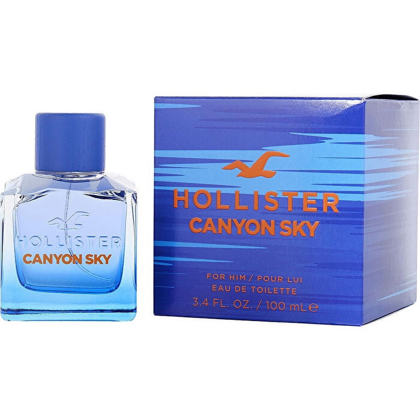 Hollister Canyon Sky Eau De Toilette Spray By Hollister - 3.4 oz Hollister Canyon Sky Eau De Toilette Spray By Hollister - 3.4 oz