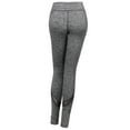 thumbnail image 2 of FashionOutfit Women's Sports Yoga Fitness Workout Front Mesh Insert Stretch Long Leggings, 2 of 4